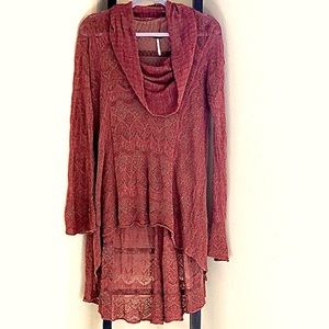 Free People Lace Boho Tunic